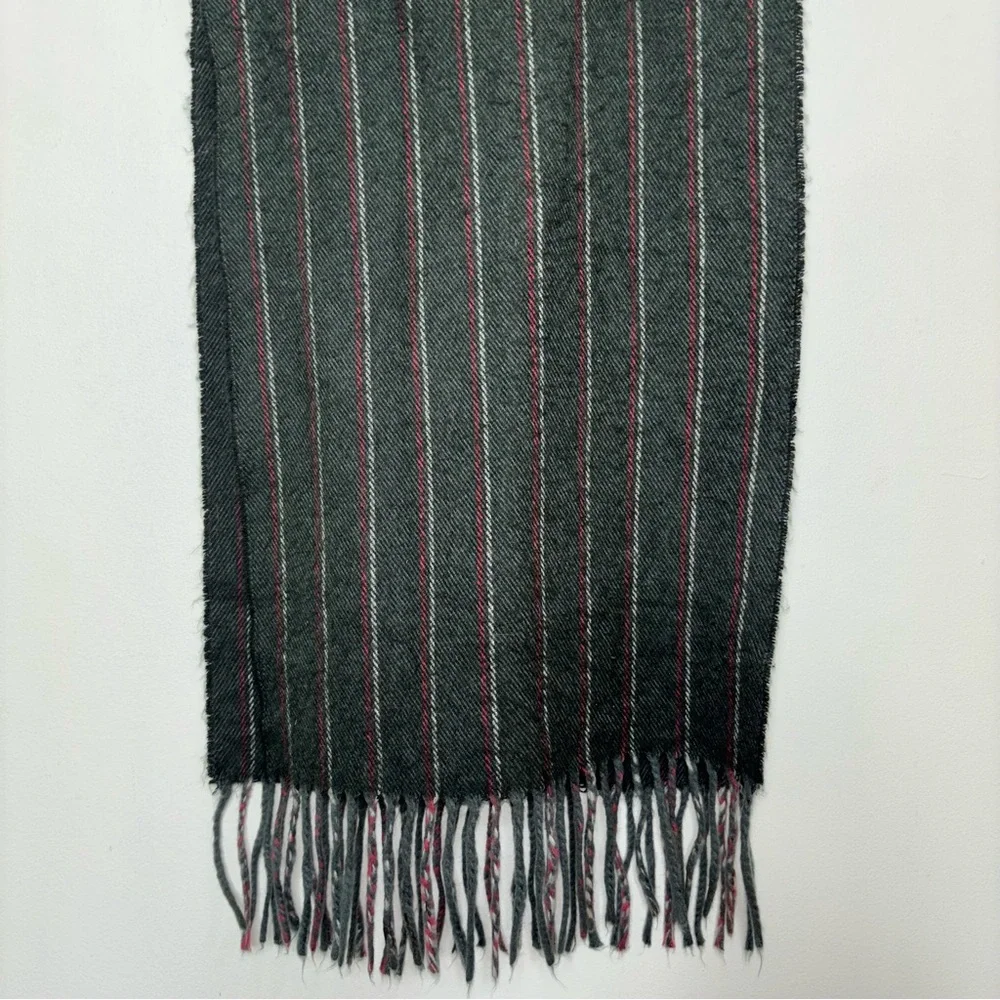 Vintage Christian Dior Scarf Stripe Cashmaire 12